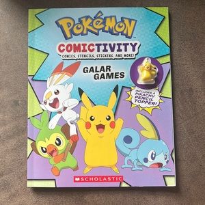 New – Pokémon comictivity- call mix, stencils, stickers, and more.